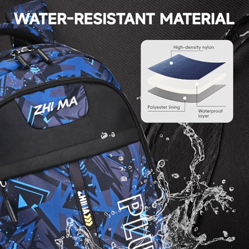 Sac d'école mode imperméable contre le mal de dos des adolescents - 6
