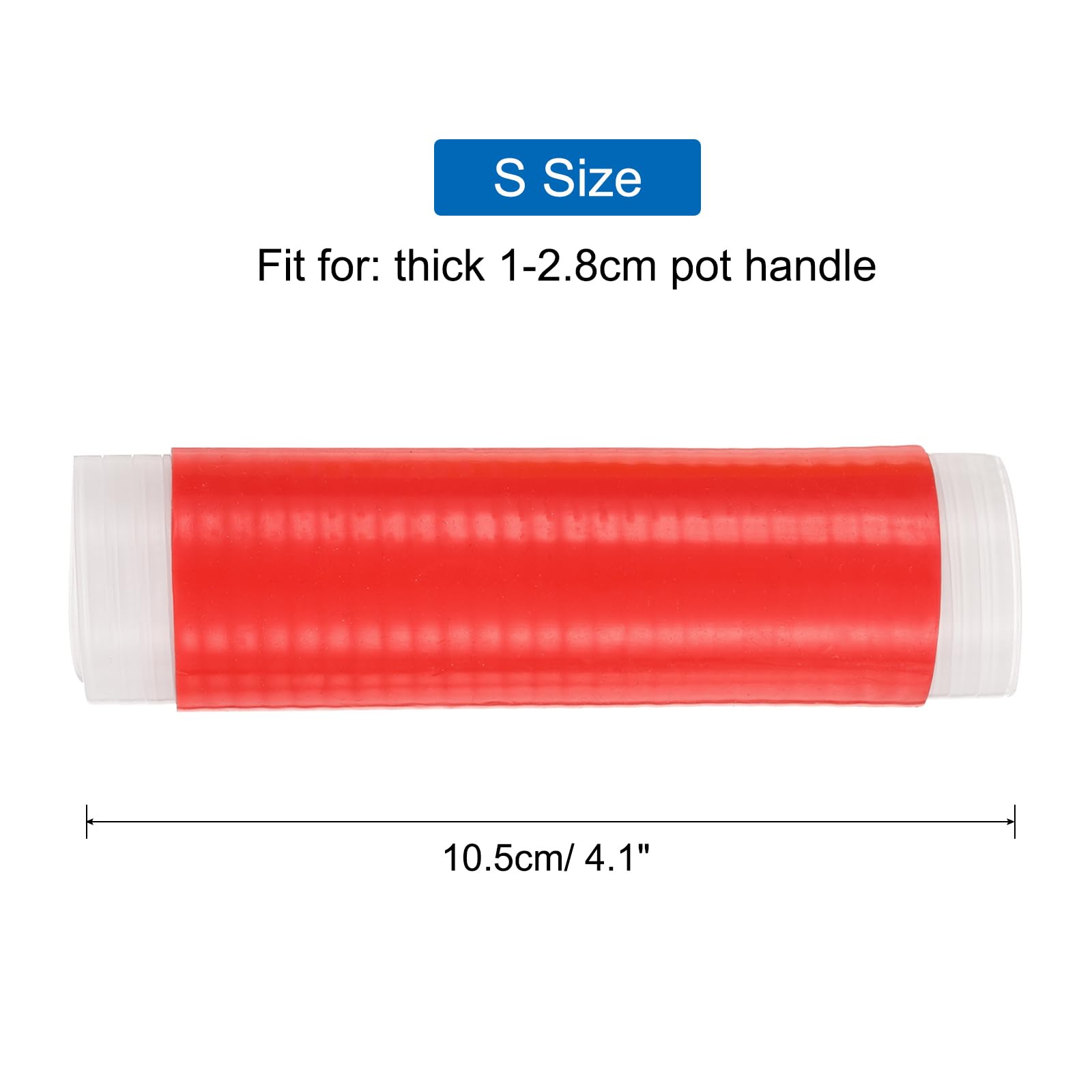 Sourcing Map Manchon Silicone Poignée Chauffante