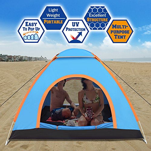 Carpa para camping pop up BenefitUSA 3-4 personas miniatura 2