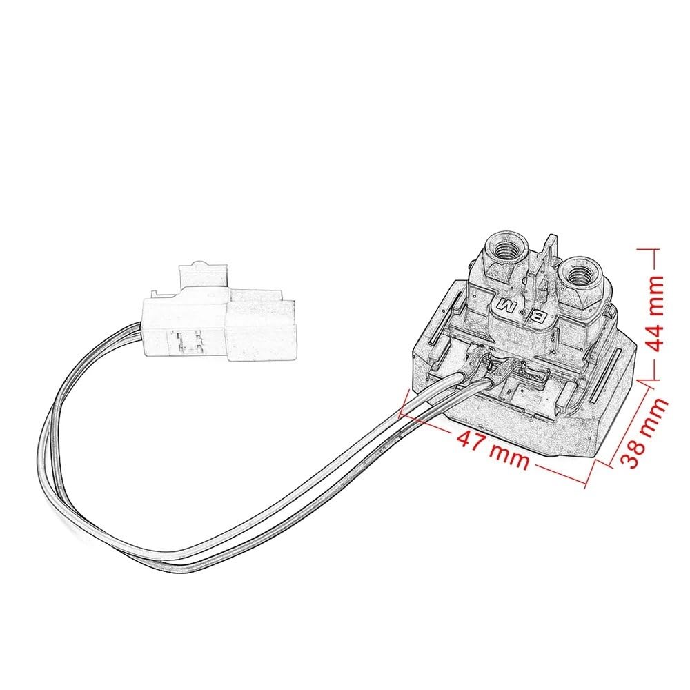 Przełącznik elektromagnetyczny Do Suzuki AN650 Burgman 650 2003-2016 Przekaźnik rozrusznika przełącznika