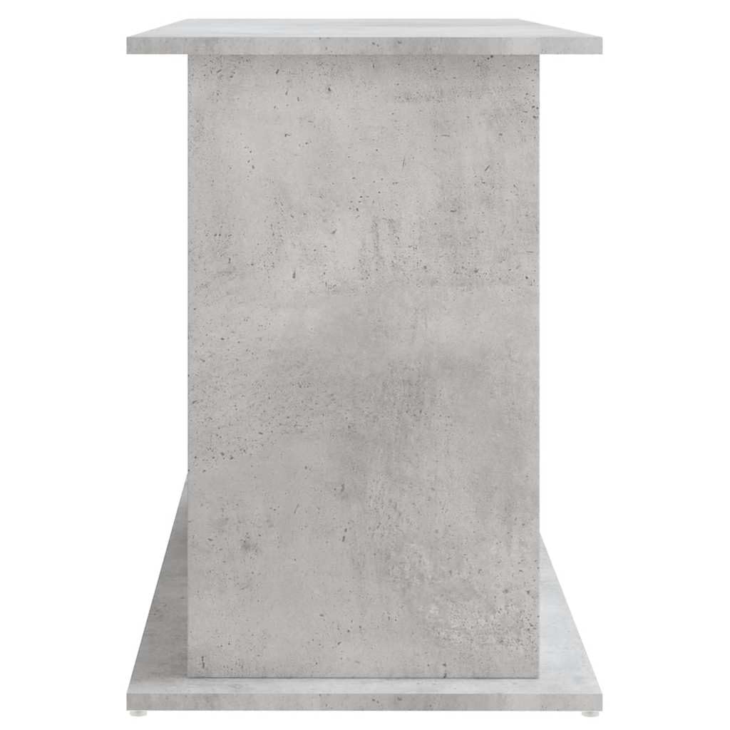 Soporte para Acuario, Mueble Acuario, Soporte de Pecera con Almacenamiento, Soporte Acuario de hormigón Gris 101x41x58 cm de Madera Sintética