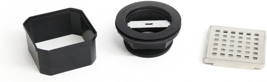 Wedi Fundo Stainless Steel Drain Kit Standard Drain ABS - Drain Only