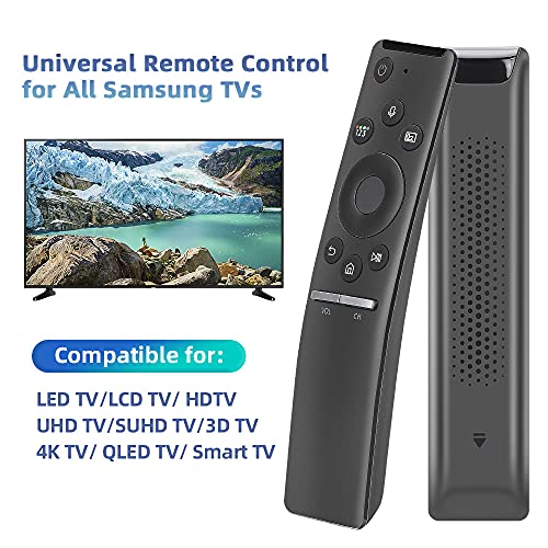 Image of Gvirtue Voice Remote Control for Samsung-Smart-TV-Remote Controller, for All Samsung LED QLED LCD 4K 8K UHD HDR 5 6 7 8 9 Series Flat Curved Crystal Smart TV