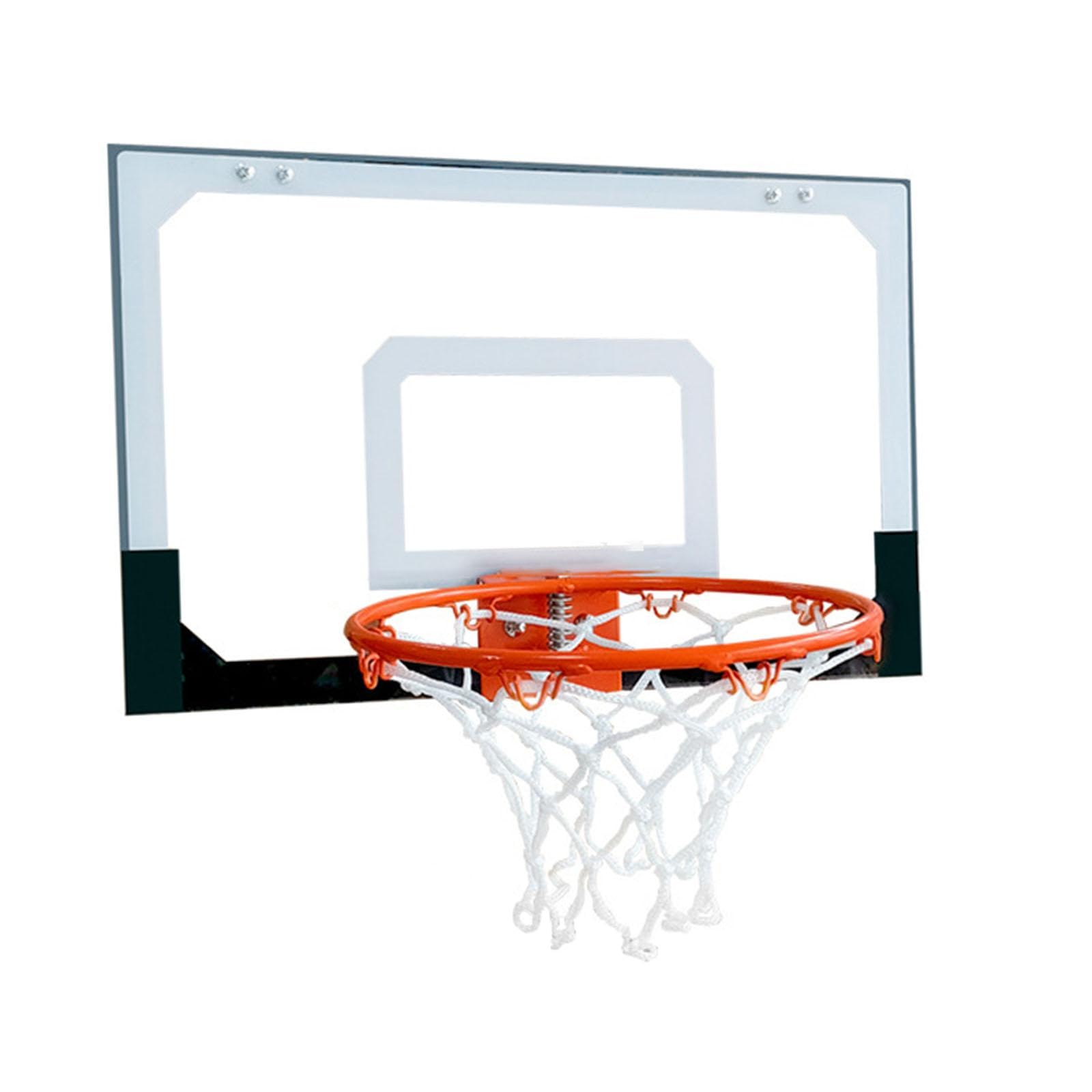 LOOM TREE® Basketball Hoop Indoor Outdoor Basketball Goal for Backyard Children Outside 45 cmx30 cm | 1 Basketball Hoop-image-19