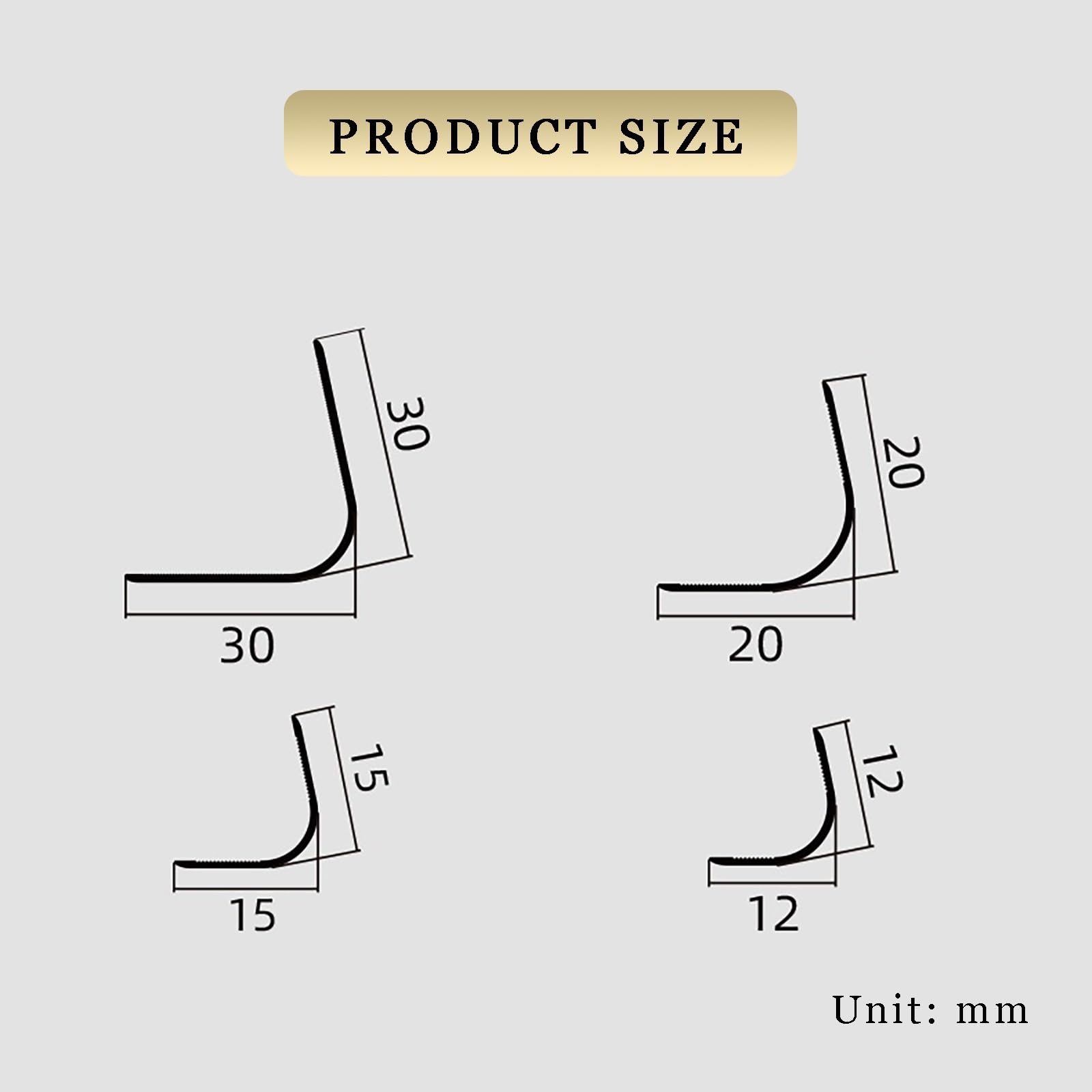 Protectores de esquina de 100 cm x 3 unidades de protectores de seguridad de esquina de aluminio para evitar arañazos y daños, perfecto para el hogar, la oficina y el uso industrial (champán