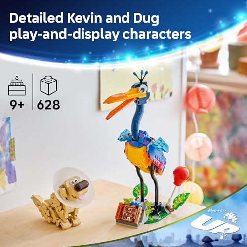 LEGO Disney and Pixar Kevin & Dug Building Toy - 'Up' Movie Set for Girls & Boys, Ages 9+ - Disney Gift for Kids & Fans - Kids Bedroom or Desk Decor - 43290 - image 2