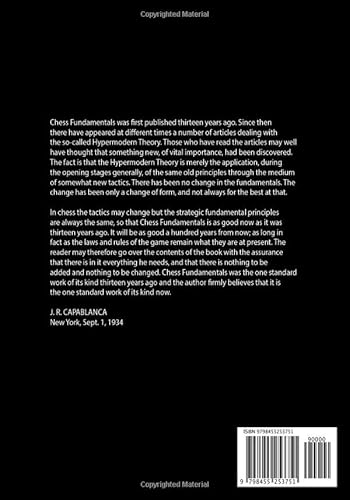 Chess Fundamentals: 100Th Anniversary Edition #TOP1