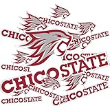 Desert Cactus Cal State Chico University Sticker California Wildcats Vinyl Decals Laptop Water Bottle Car Scrapbook T3 (Type 3-1)