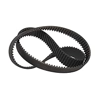 Vista 3 de 2 unids HTD 3M correa dentada 18.898 in longitud 160 dientes 0.591 in ancho bucle cerrado correa de goma industrial para impresora 3D