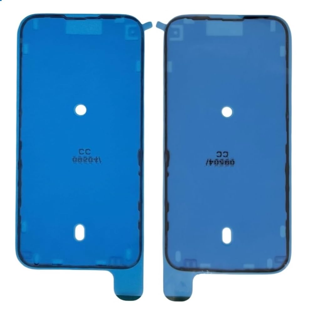 Sello adhesivo impermeable para iPhone 16 Plus pack de 2 bandas preformadas para chasis 8