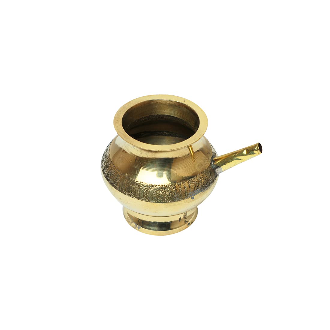Small Brass Kalash Lota Pot Utensil Drinkware for Holi Pooja decoration Purpose for Temple Home office Pure Copper Vessel Lota Kalash Pooja Puja Item Home Decor for Home Gifts (Size :-3")