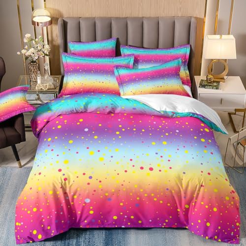 Funda nórdica cama 180 microfibra suave con dos fundas de almohada 50x78cm 5