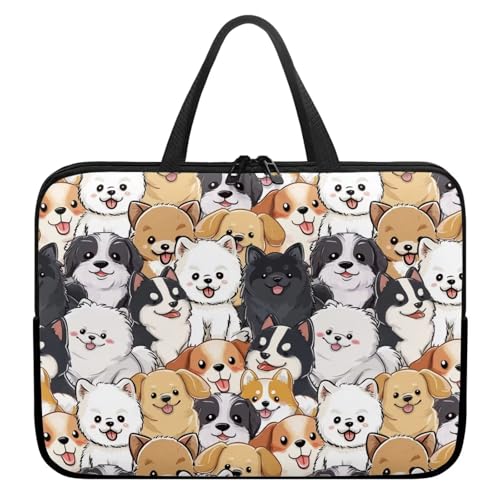 Xoenoiee Funda de transporte para laptop, bolsa portátil compatible con computadora portátil, maletín impermeable para mujeres y hombres, 10inch
