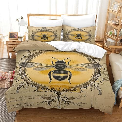 Housse de couette licorne microfibre premium impression 3D Super King - 3