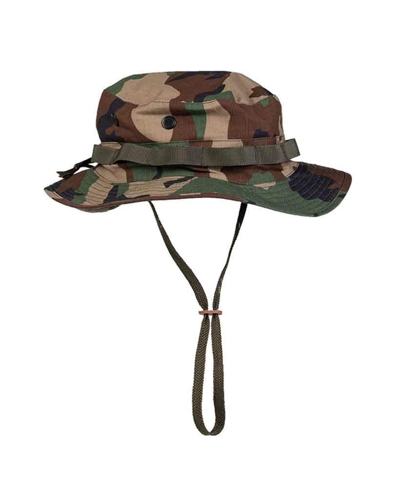 Mil-Tec US GI - Jungle Hat One Size, Woodland, One Size