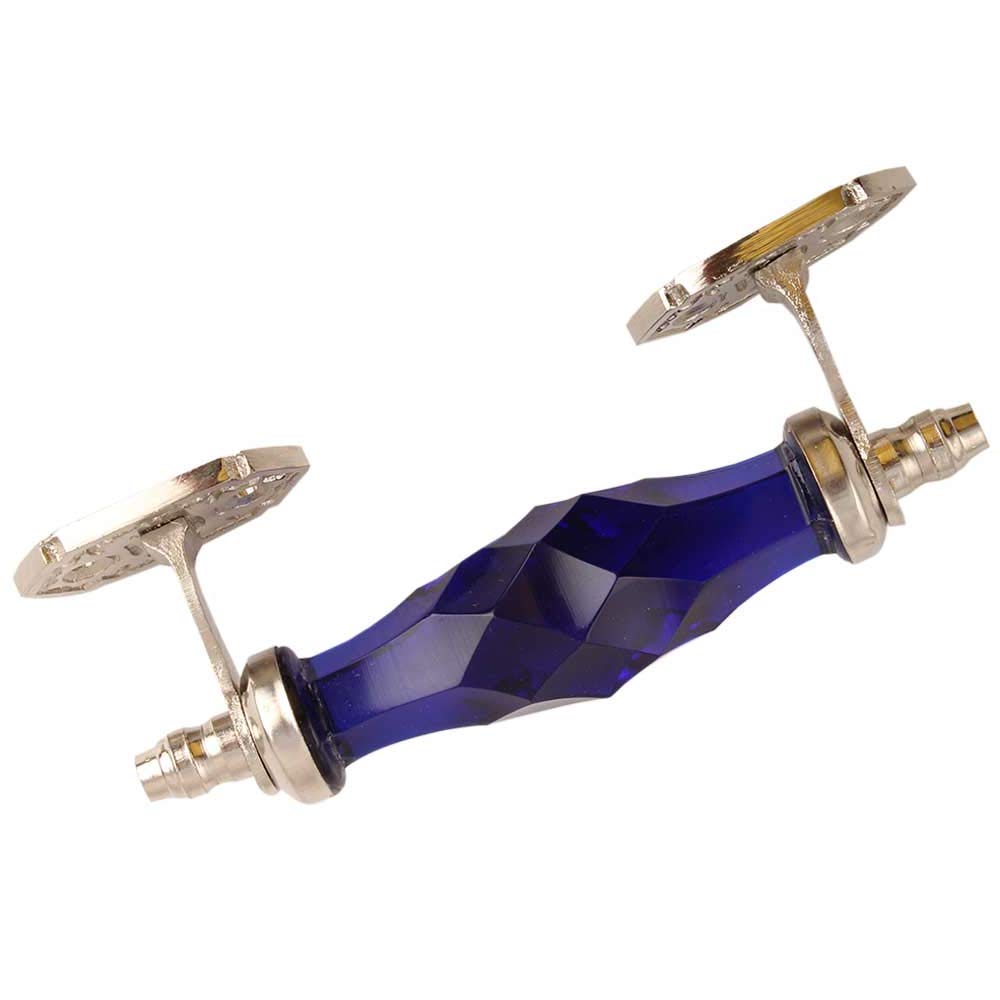 Indian-Shelf 1 Pack Glass Blue Decorative Drawer Pulls Diamond Unique Cabinet Handles for Door Dresser GH-58 (B083XY96M3) Amazon Price History, Amazon Price Tracker