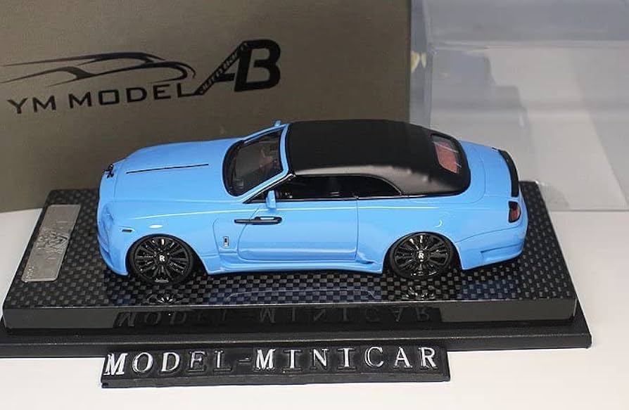 △超絶版！Baby Blue！世界限定30台！YM 1/43 ロールスロイス