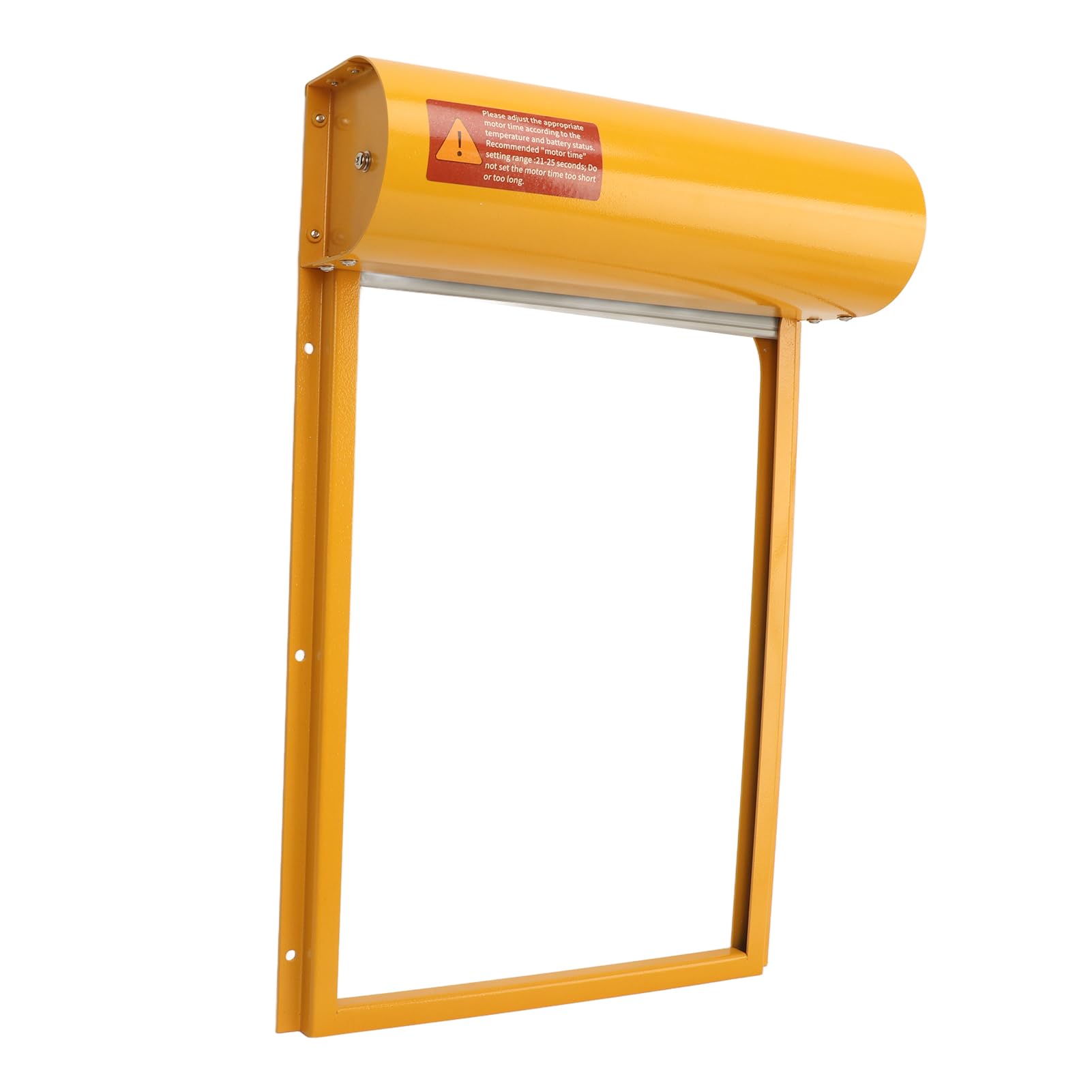 Puerta automática de gallinero, sensor de luz, temporizador, abridor automático de puerta de gallinero, puerta de gallinero con mando a distancia para pollos, patos, gansos (amarillo)
