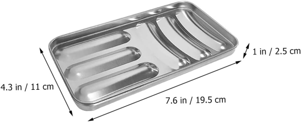 BESTOYARD Stainless Steel Hot Dog Bun Mold Food-grade Diy Baking Pan for Homemade Sausage Easy Demold Design Dishwasher Safe for Effortless Cleanup