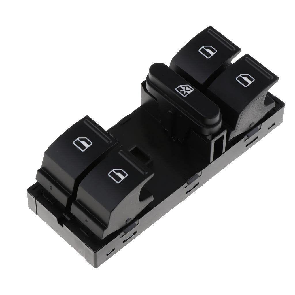MYADDICTION 4BTN Front Left Electric Window Lifter Switch Control 1Z0959858B for Skoda-image-34