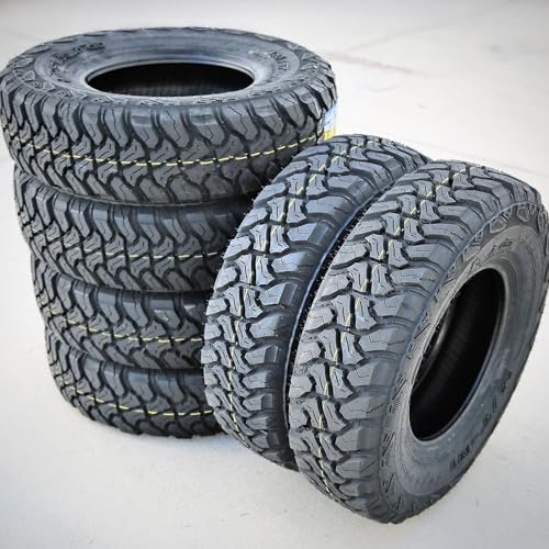 Set of 6 (SIX) Accelera M/T-01 Mud Off-Road Light Truck Radial Tires-LT235/85R16 235/85/16 235/85-16 120/116Q Load Range E LRE 10-Ply BSW Black Side Wall