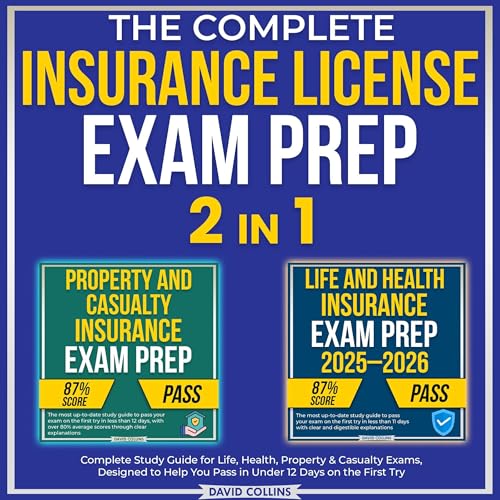 The Complete Insurance License Exam Prep 2 in 1 cover art