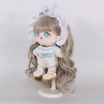 【レア！】ハンナモンタナ　水色タンクトップと金髪ウィッグセット ぬいぐるみ用 Amazon.co.jp: ぬいぐるみ用ウィッグ 20cmぬいぐるみ用ウィッグ