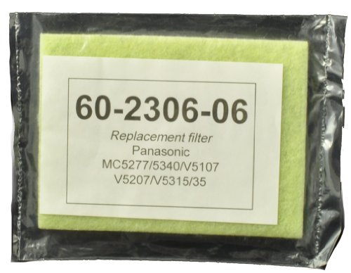 Panasonic Upright Vac Cleaner Secondary Micron Filter