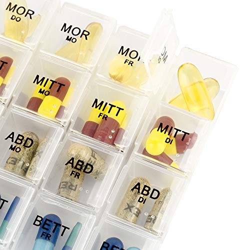 TabTime Portapillole per arazzo con scritta in