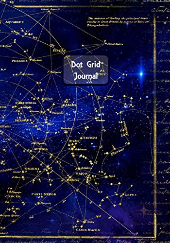 Dot Grid Journal: Solar System - 7x10 dotted grid notebook with 175 dot grid pages on white paper. Ideal for Journaling, Diaries, Drawing and much more