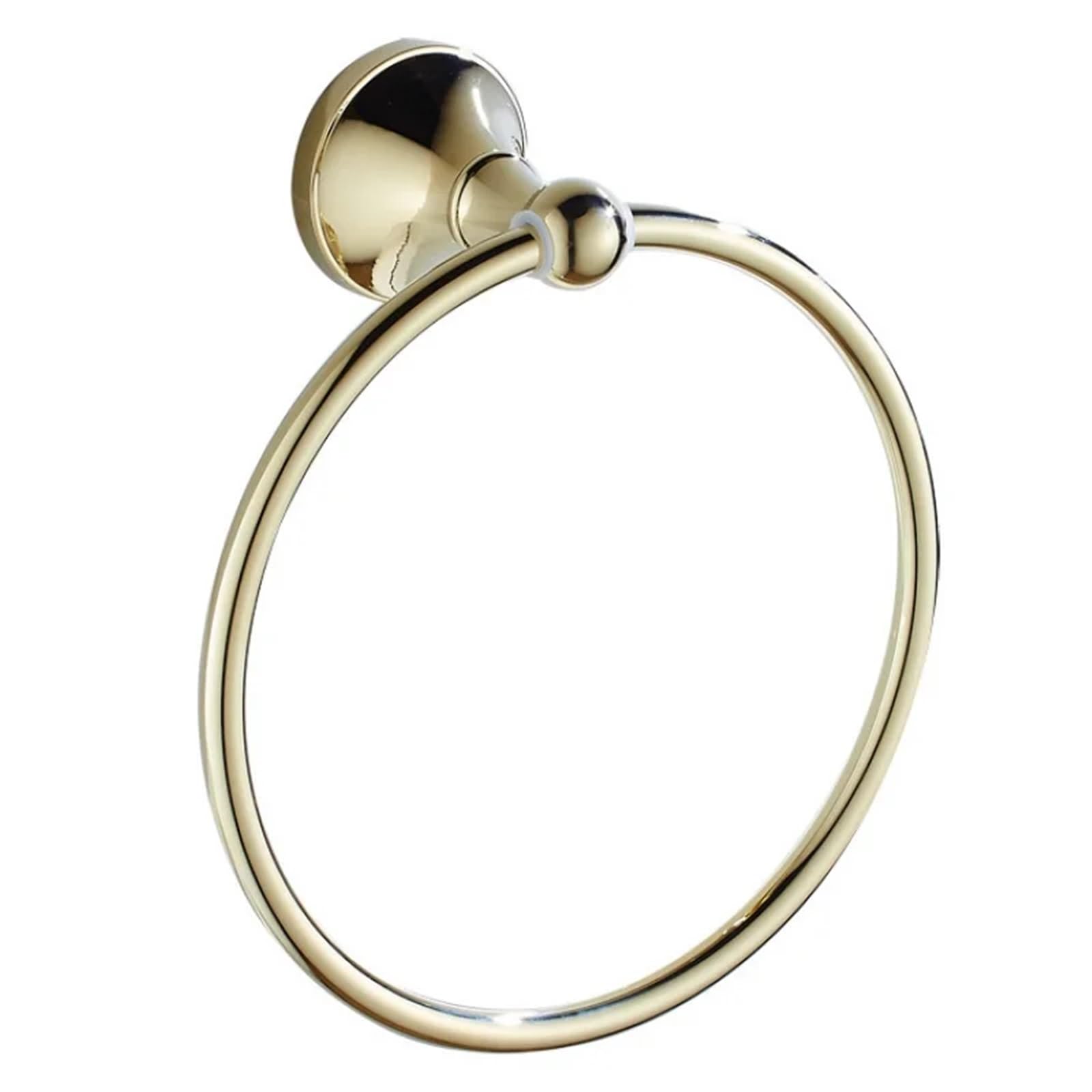 Towel Ring Hand Towel Ring Holder Wall Mounted Bathroom Accessories Antique Bronze Round Hanging Chrome Hanger
