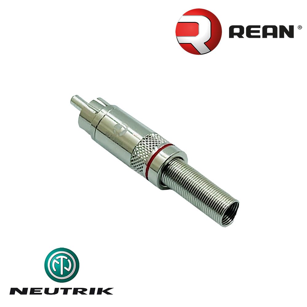 Amazon | RCAプラグ REAN【NEUTRIK】NYS366-2 (レッド) | G-watanabe