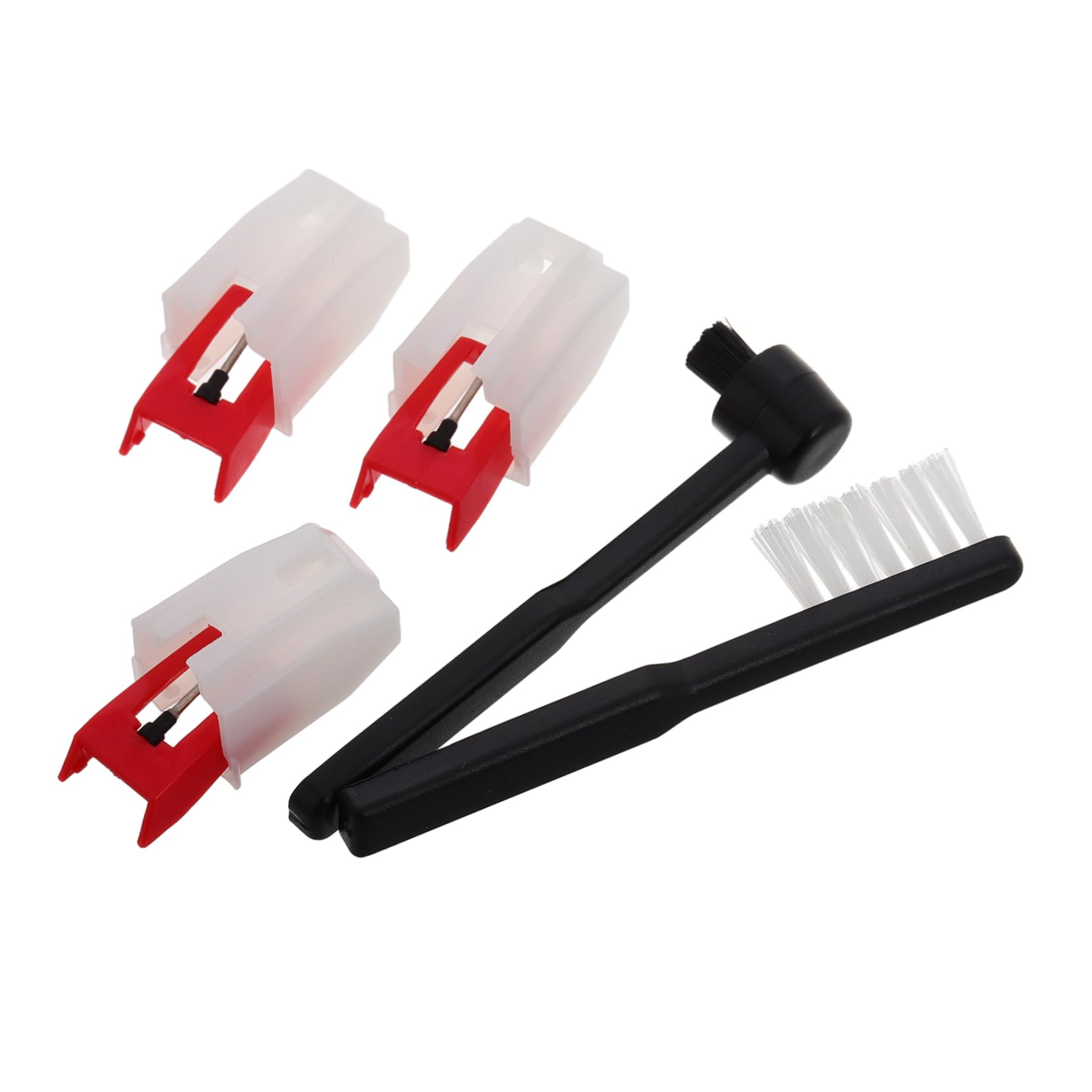 Ipetboom Turntable Record Player Cleaning Brush Stylus Cleaner Vinyl Record Brush Perfect for Home Office Cafe