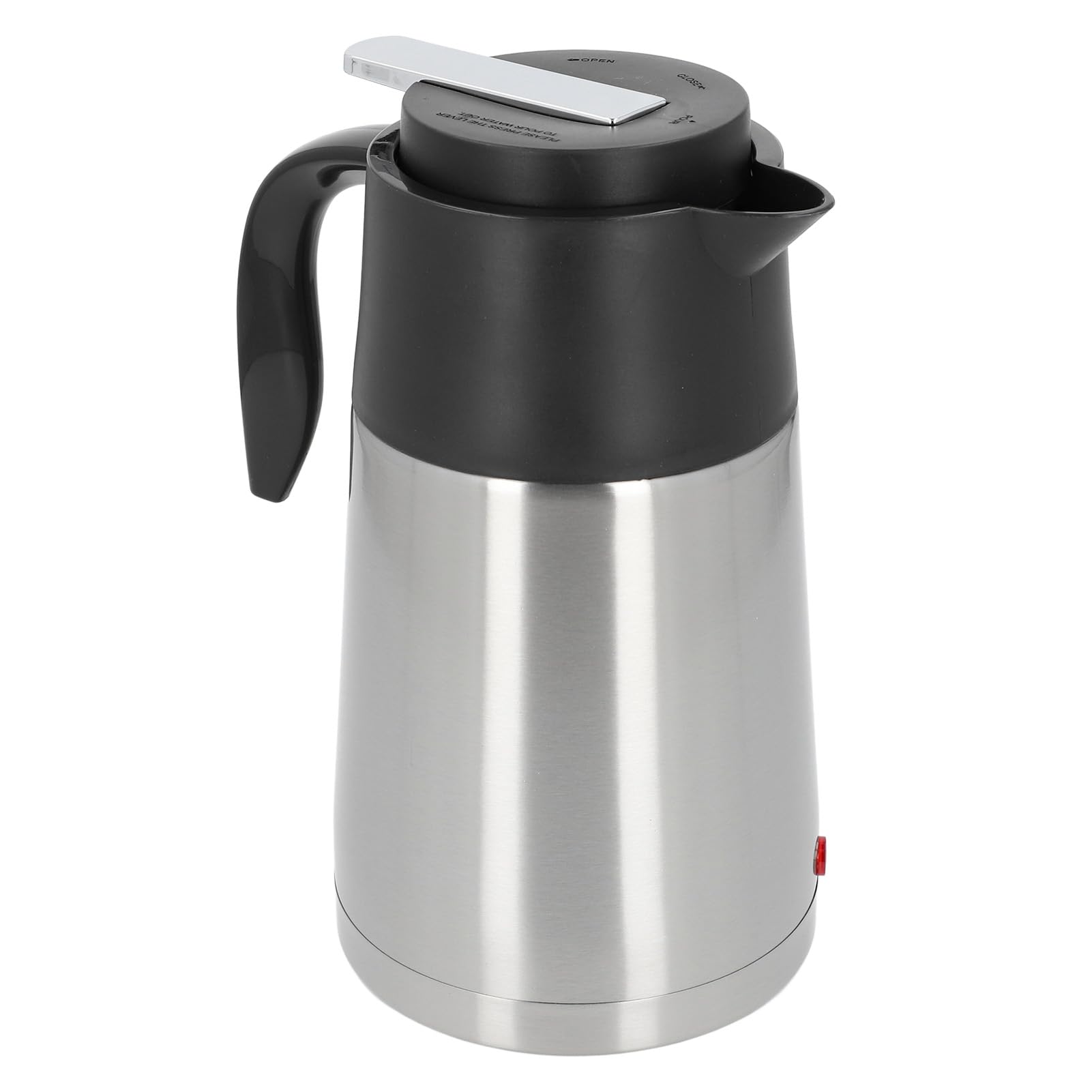 Hervidor eléctrico de viaje, 12 V, hervidor de agua caliente, hervidor de agua caliente, hervidor de agua portátil, hervidor de agua para coche, gran capacidad, hervidor de agua de acero inoxidable