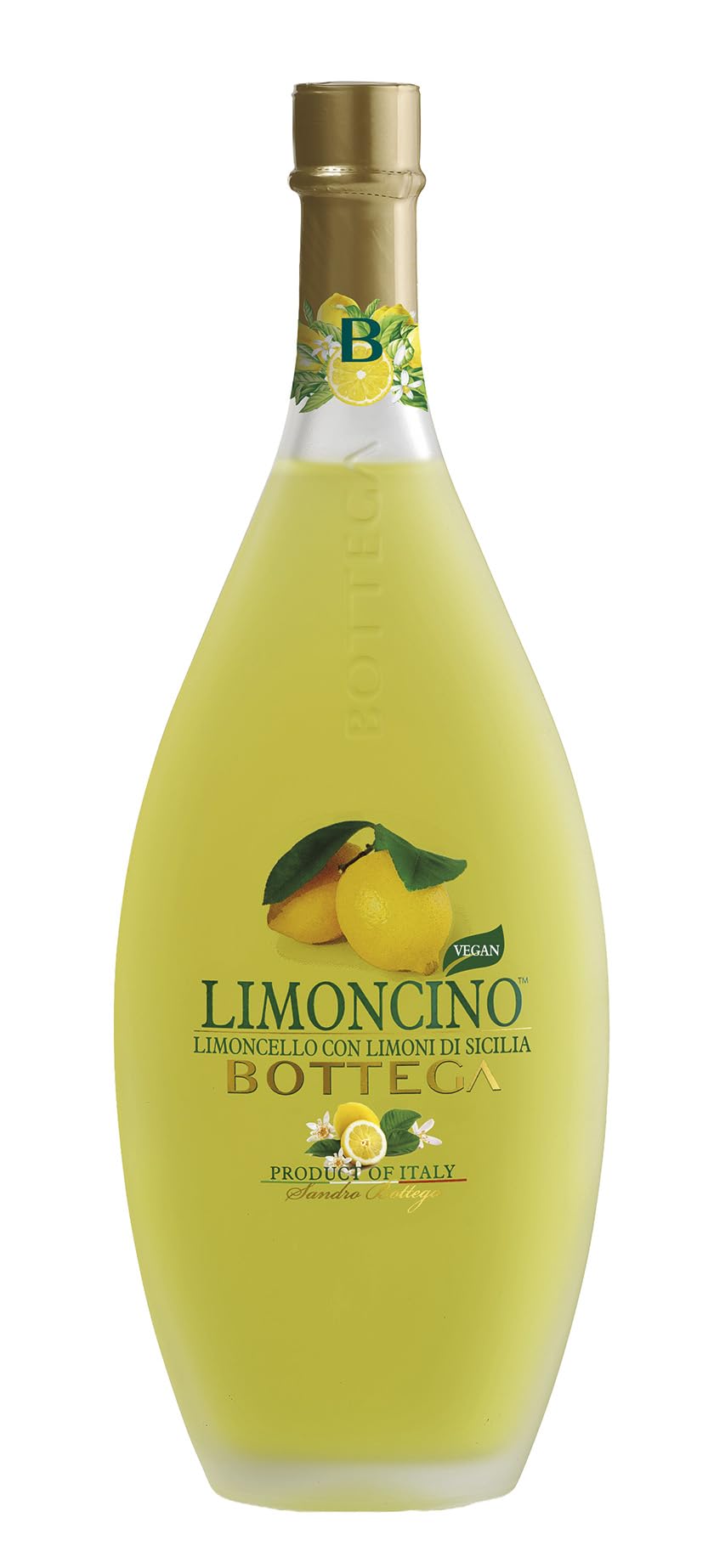 Bottega Limoncino Italian Liqueur Limoncello - 500 ml