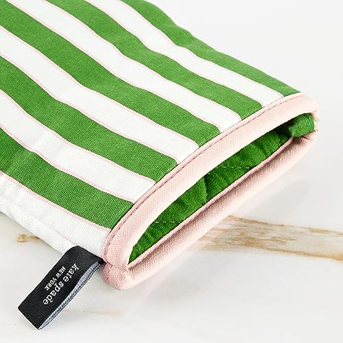 Kate Spade New York M2020347TDKS 320 Botanical Stripe Mini Oven Mitt 2-Pack Set thumb #5