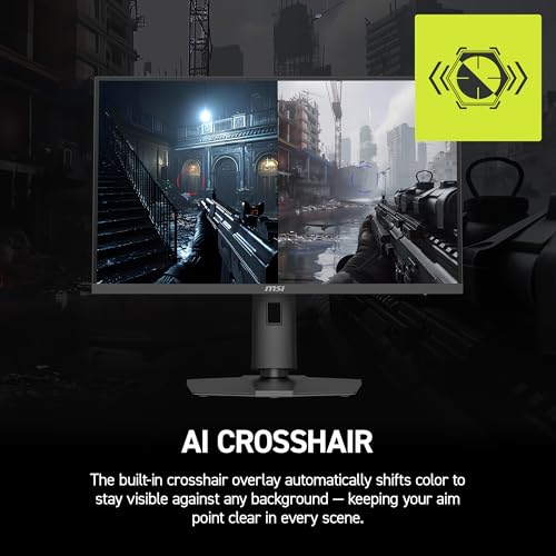 Image of msi MAG 275QPF E21 27-inch 2560 x 1440 (QHD) Gaming Monitor, 210Hz, FreeSync Premium Pro, G-SYNC Compatible, HDMI, DisplayPort, VESA Mountable, Tilt, Height Adjustable, Speaker, 0.03ms, Black