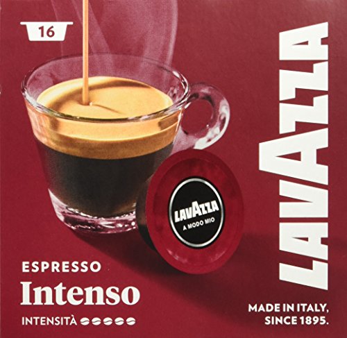 A Modo Mio Espresso Intenso, 3er Pack, 3 x 16 Kapseln (48 Kapseln)