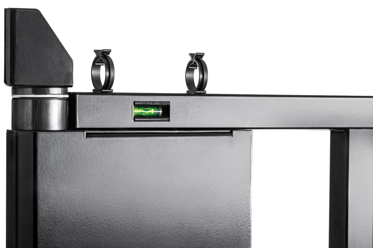 SABAJ Soporte TV pared motorizado para TV 75" pulgadas, giratorio electrico oculto 130 + 90 grados, OTW-L hasta 40kg con mando a distancia VESA hasta 600x400, smart plug wifi para televisores LCD/OLED