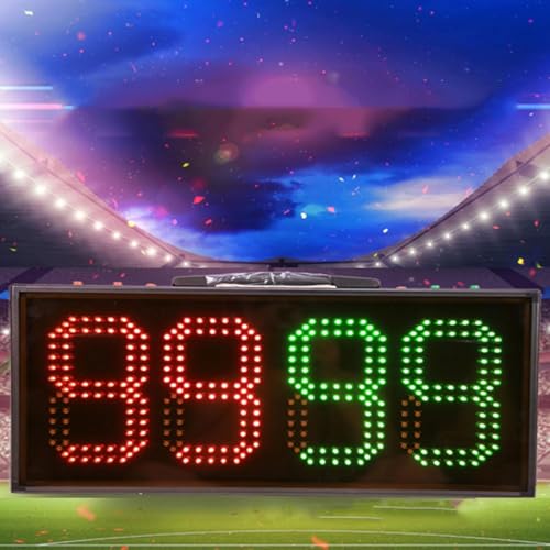 Tablero Sustitución Árbitro Fútbol Electrónico LED