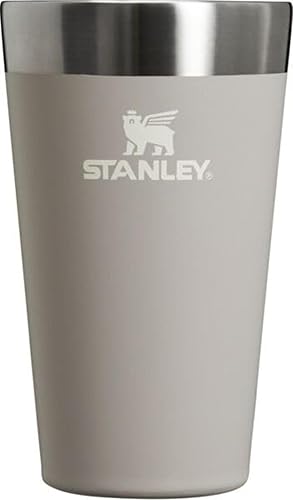 Miniatura 1 de STANLEY Adventure Inulsated - Vaso de cerveza apilable de acero inoxidable de 16 onzas, vaso de metal resistente de doble pared