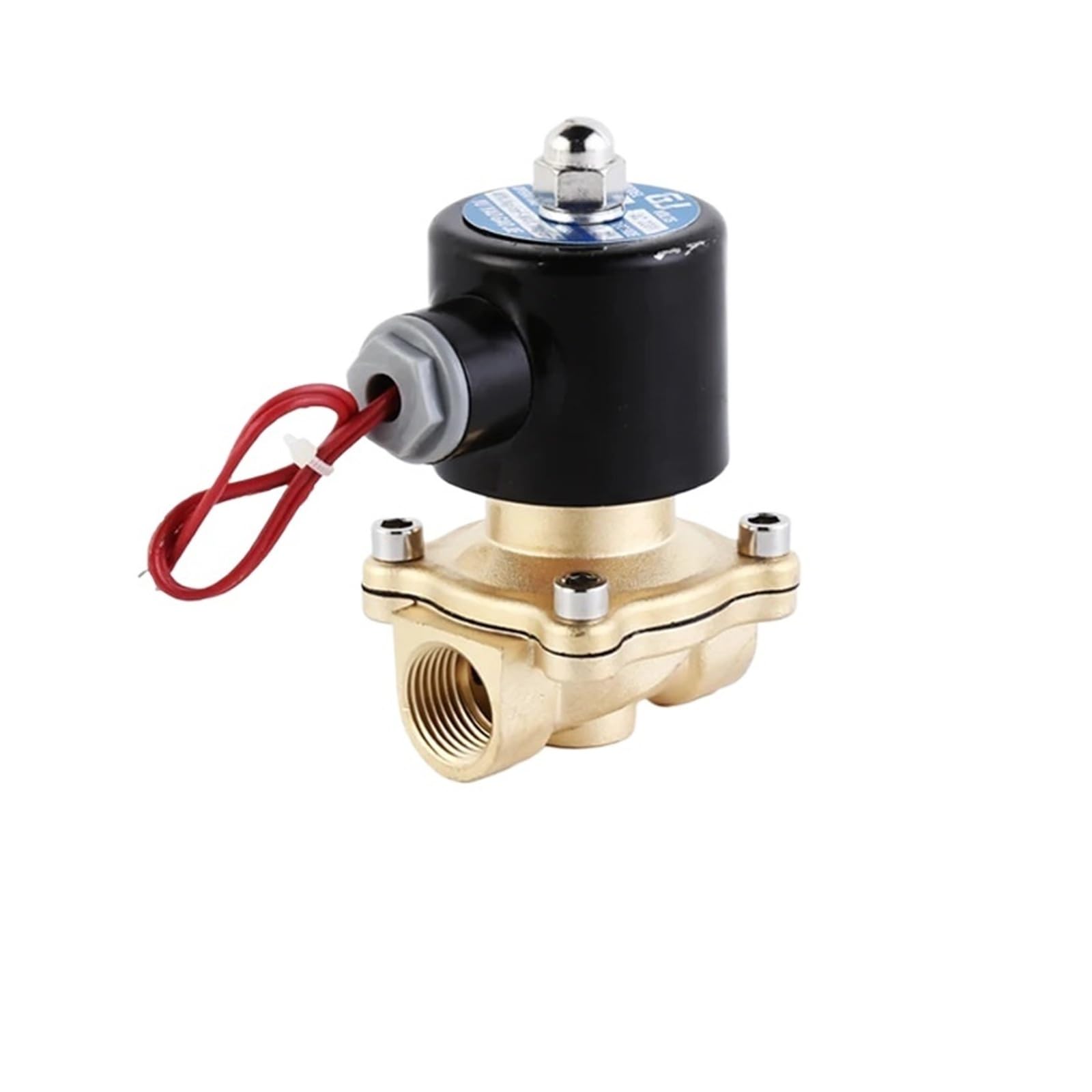 1/2" Normally Closed Brass Solenoid Valve(12VDC)