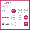 Maybelline New York Super Stay Full Coverage, Brightening, Long Lasting, Under Eye Concealer Liquid Makeup for up to 24H Wear, with Paddle Applicator, 15 Light, 0.23 Fl Oz