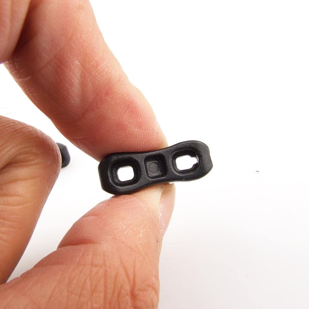 Lot de 20 tendeurs de corde triangulaires en plastique pour tente de camping - Tendeur de corde - Boucle de fixation pour abri de pique-nique en plein air