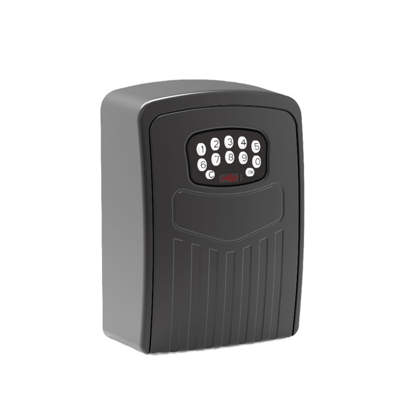 CVFRDD Security Safe Box Tuya Smart Key Lock Box Wall Mounted Aluminum Alloy Safe Weatherproof With Code Storage Indoor Outdoor(TUYA key safe box 1)
