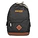 Personalisierter Rucksack robust mit Ihrem persönlichen Namen individuellem Wunschnamen Backpack 18 Liter Daypack Farbe: schwarz :