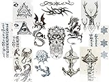 12 kleine Bögen Tattoos Fake Tattoos Drachen Tattoos Skorpion Tattoos Tribal Tattoos
