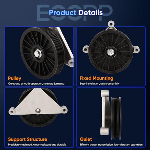 Image of ECCPP A /C Compressor Bypass Pulley Fit for Cadillac Eldorado 4.6L 1993-2002