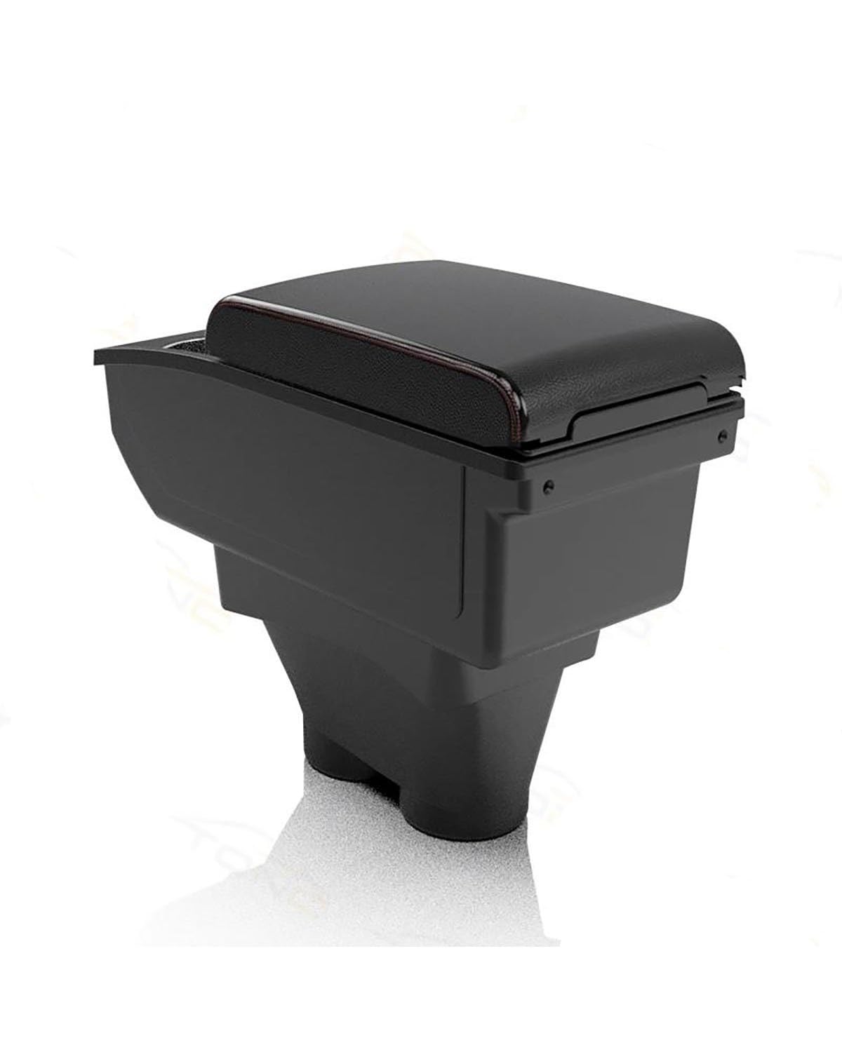 Accoudoir Avec Rangement Pour Peugeot 208 2012-2018 – Boîte Centrale En ABS Et Cuir, Confort Et Organisation