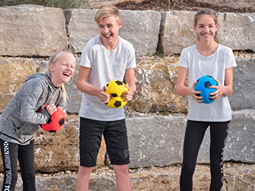 Betzold Softbälle-Set 3 Stück - Soft-Fußball Schaumstoffball